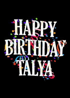 Happy Birthday Talya