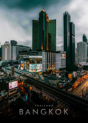 Bangkok City night