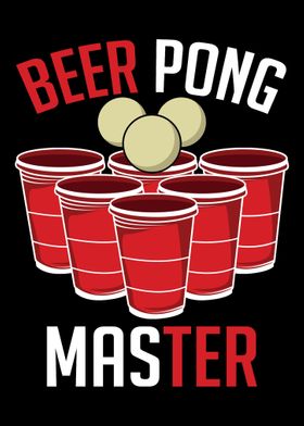 Beer Pong Master Alcoholic