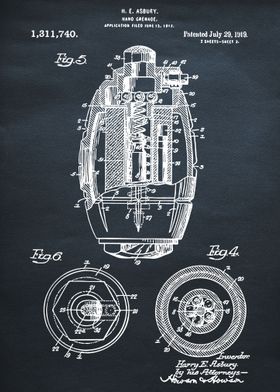 1917 Hand Grenade