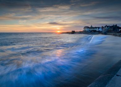 Sunset over Porthcawl