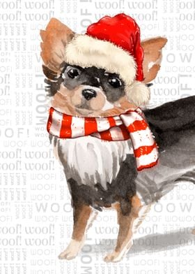 Christmas Chihuahua Long