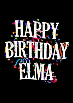 Happy Birthday Elma