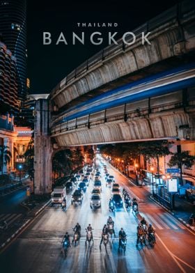 Bangkok Road night