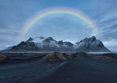 Rainbow Over Snow Mountain