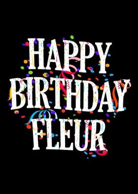 Happy Birthday Fleur