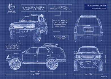 Toyota 4Runner Blueprint