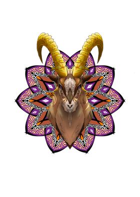 Goat mandala