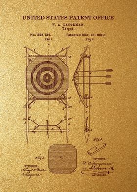 69 Archery Target Patent 