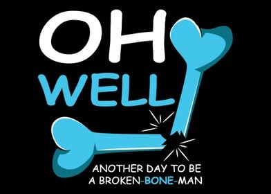 Broken Bone Man Athlete an