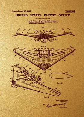 16 Northrop All Wing Airp