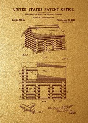 19 Lincoln Logs Toy Paten