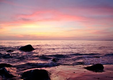 Dinas Dinlle Sunset