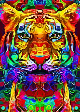 Tiger Colorful