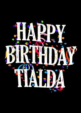 Happy Birthday Tialda