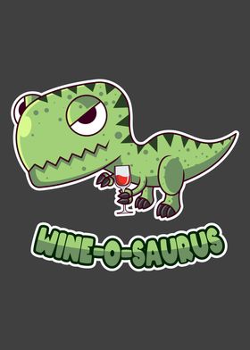 Wine Lover Wine Dino Wine