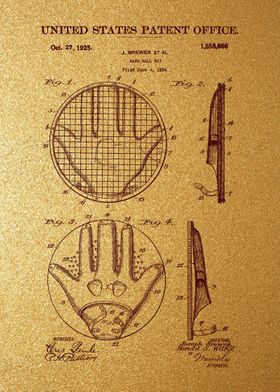 77 Hand Ball Bat Patent 1