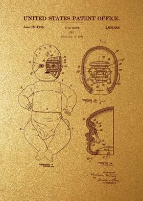 34 Doll Patent Poster 193