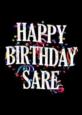 Happy Birthday Sare