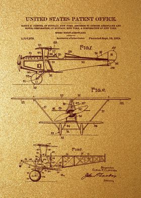 24 Curtiss Scout Airplane