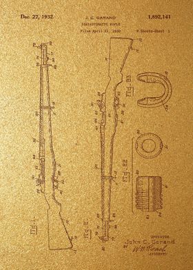 3 M1 Rifle Patent