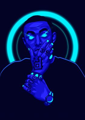 Mac Miller Neon Rapper