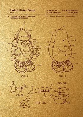 28 Mr Potato Head Patent