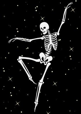 skeleton dancing