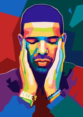 Drake Wpap Pop Art