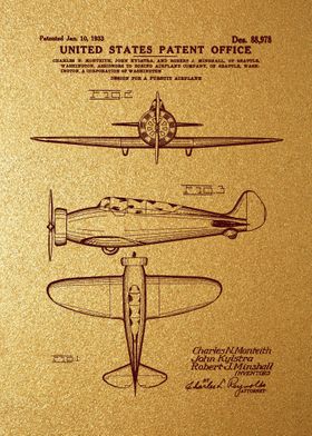 20 1933 Boeing Patent