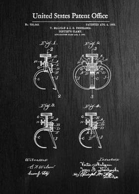 66 Dentists Clamp Patent