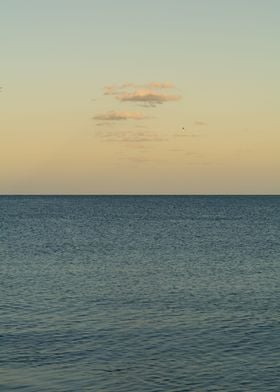 Beach at sunset