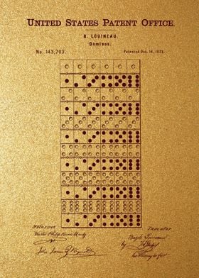 32 Dominoes Game Patent