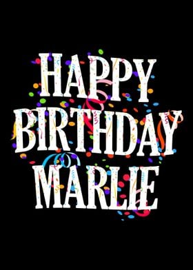 Happy Birthday Marlie