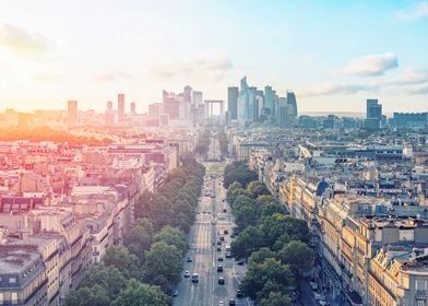 Sweet Light Over Paris