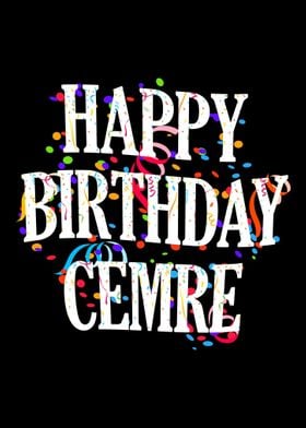 Happy Birthday Cemre