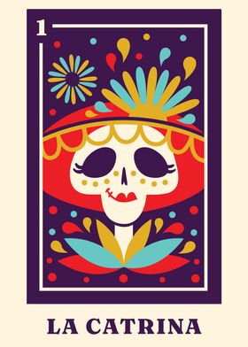 La Catrina Muertos Tarot