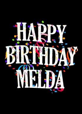 Happy Birthday Melda