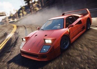 Ferrari F40 Drift NFSR