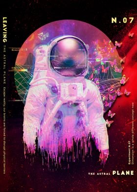 Vaporwave Astronaut