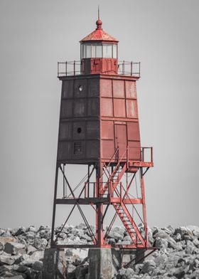 Racine Red Lighthouse