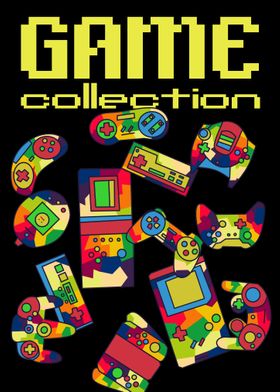 games collection popart