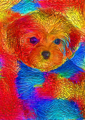 Yorkshire Terrier Mosaic