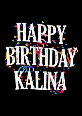 Happy Birthday Kalina