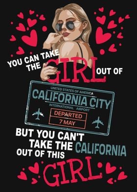 Proud California City Girl