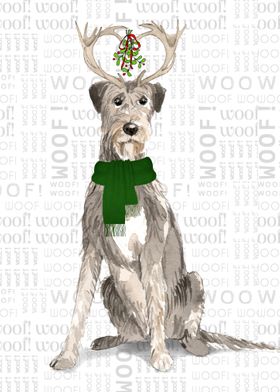 Irish Wolfhound Christmas