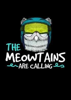 The Meowtains Skiing