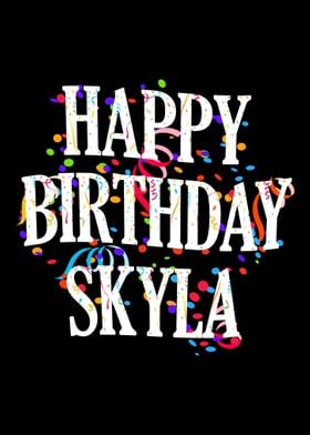 Happy Birthday Skyla