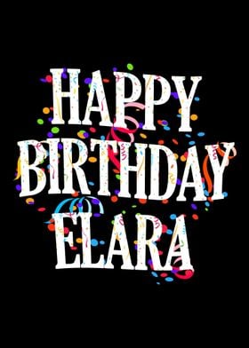 Happy Birthday Elara