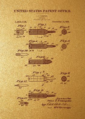 11 Bullet Cartridge Firea